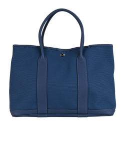 Garden Party 36, Canvas/Leather, Blue, C (2018), 2*